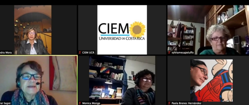 Participantes del debate: “Covid-19: reflexiones feministas sobre sus impactos en la vida de las mujeres”