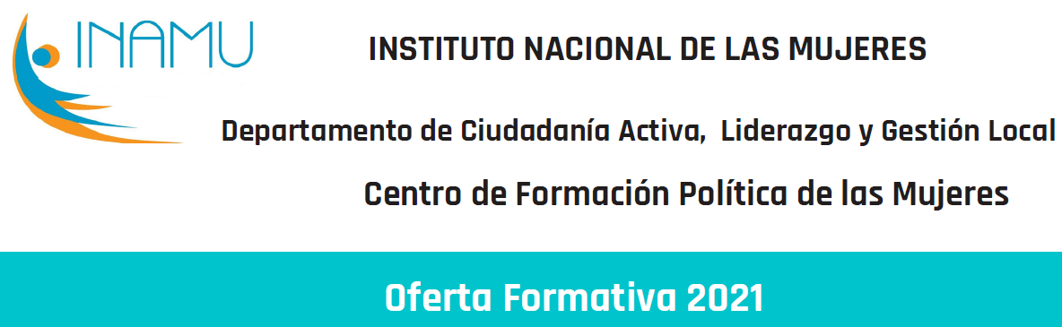 Oferta Formativa 2021 del Centro de Formación Política de las Mujeres, del INAMU