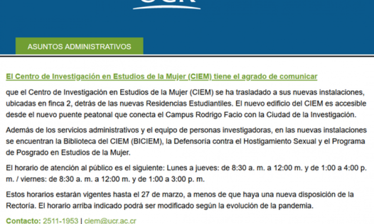 Edificio CIEM